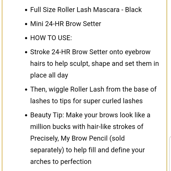 🎉HP🎉Benefit Black mascara & clear brow setter - Picture 4 of 4